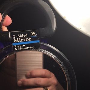 2 sides mirror regular and magnify 71/2 inches